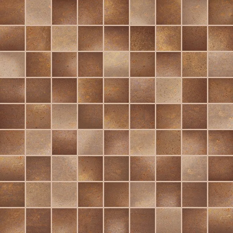 Мозаика fTCS Oxide Corten Flame Mosaico 30,5x30,5