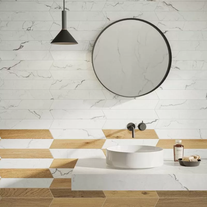 Керамогранит PF60012692 Supreme Memories Chevron Breccia Nat 7,5x40,7