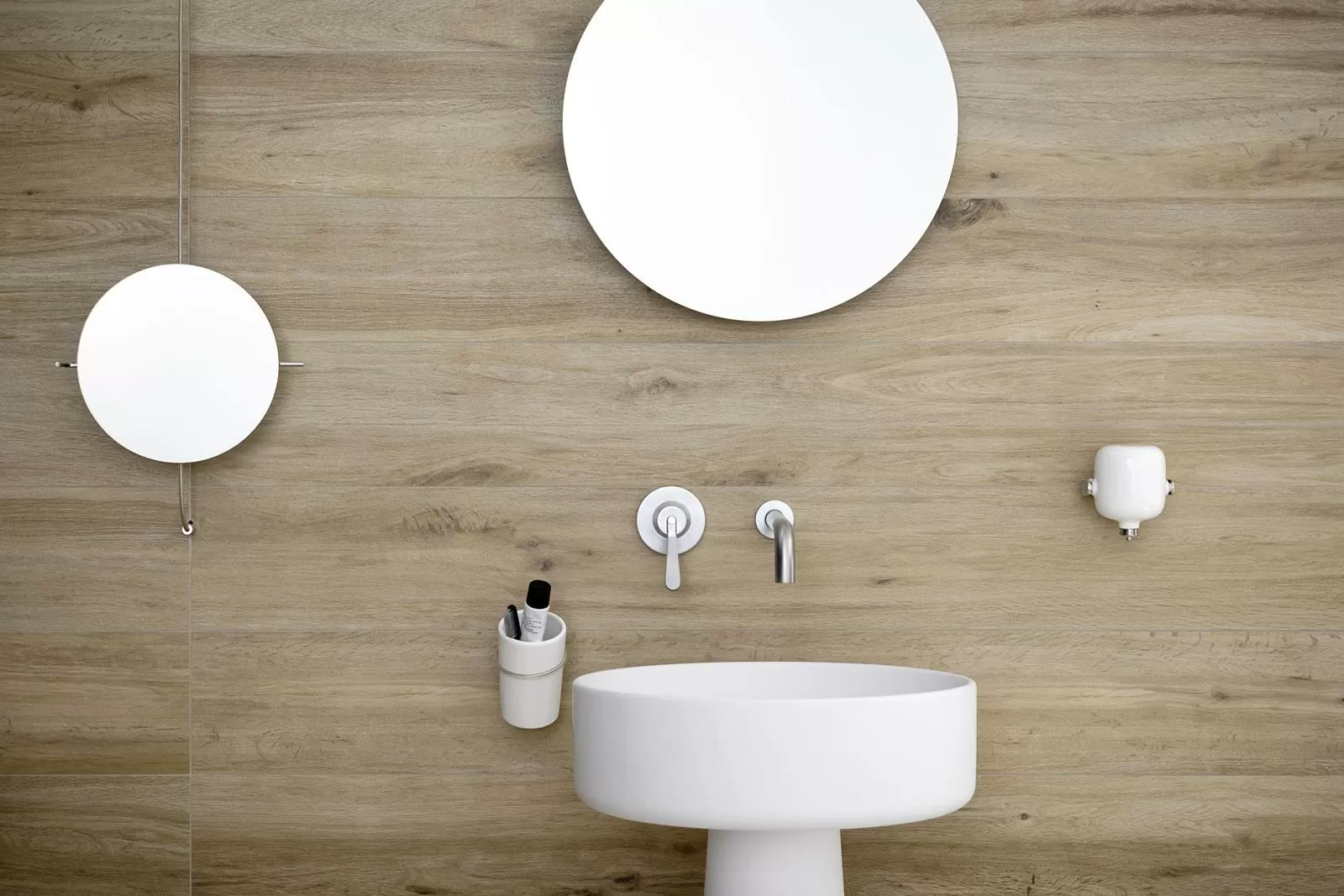 Керамогранит MMJ6 Treverktrend Rovere miele 25x150