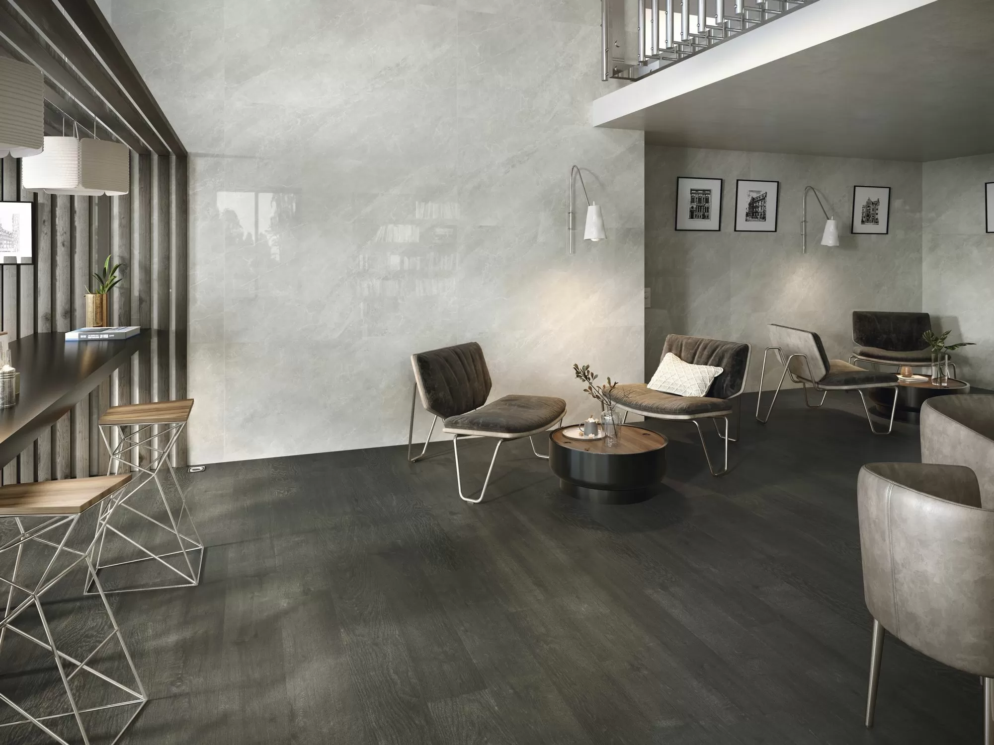 Плитка Balmoral Grey Rectificado 40х120