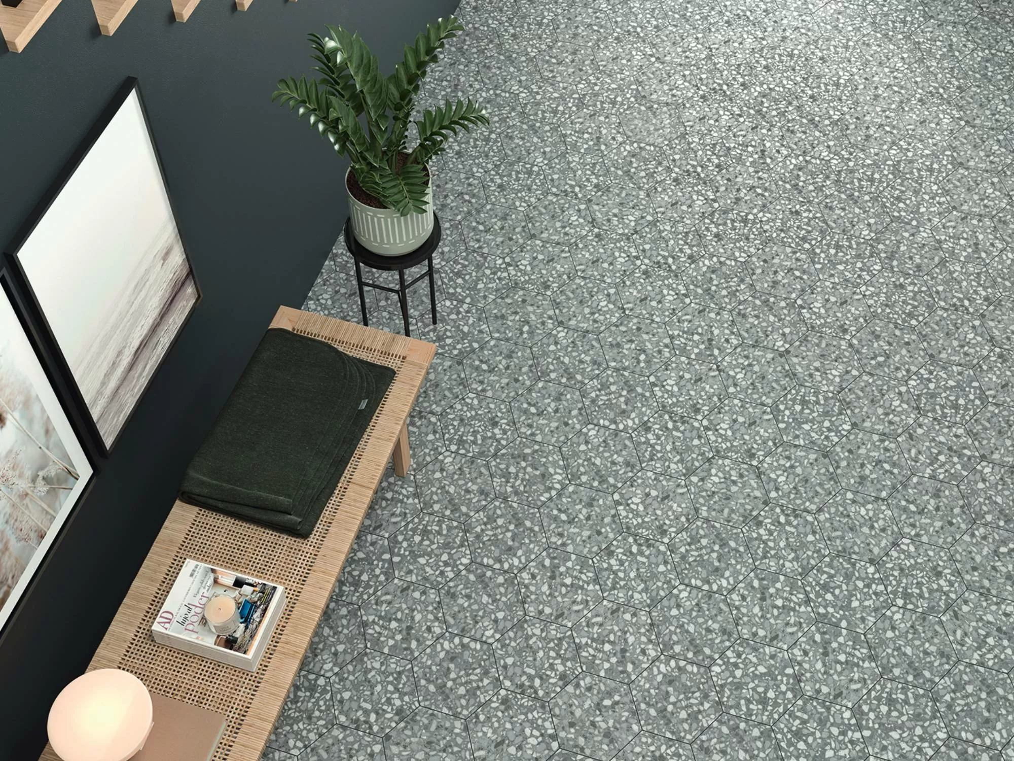Керамогранит TERAZZO TALC 23X27