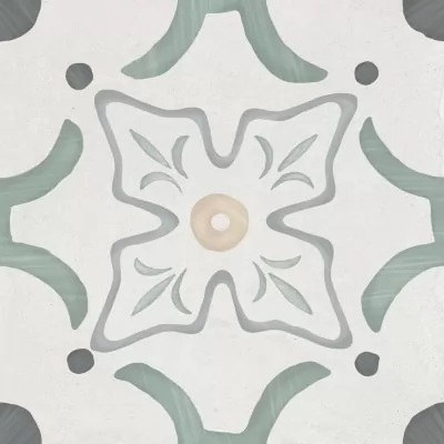 Керамогранит Sirocco Green Flower 22,3x22,3