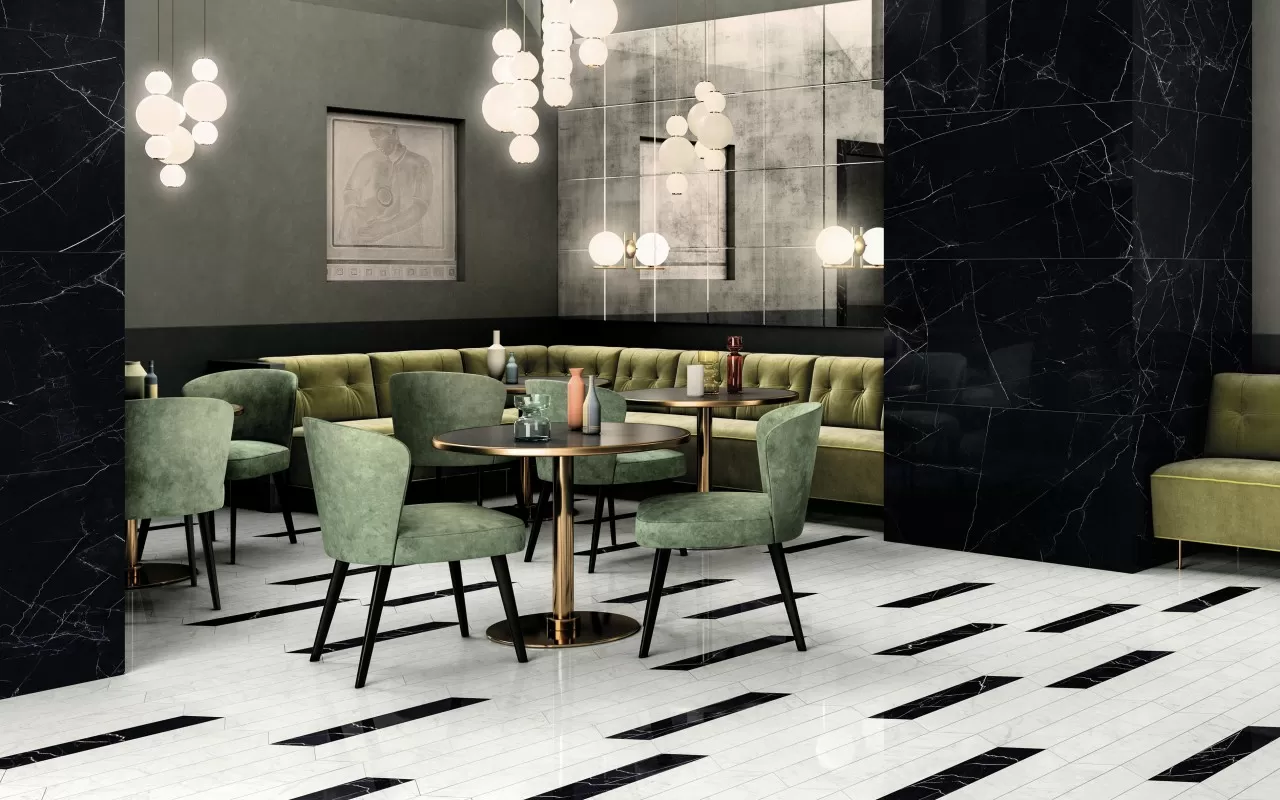Керамогранит 02565 MAJESTIC IMPERIAL PEARL LEV/RET 60x60