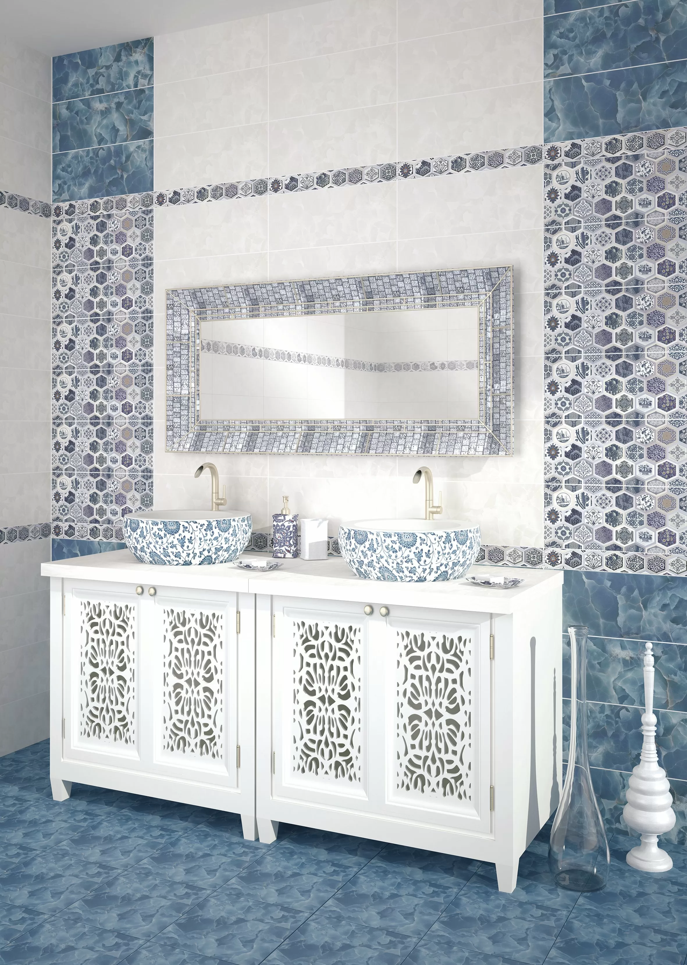 Плитка Navarra Indigo 20.1х50.5