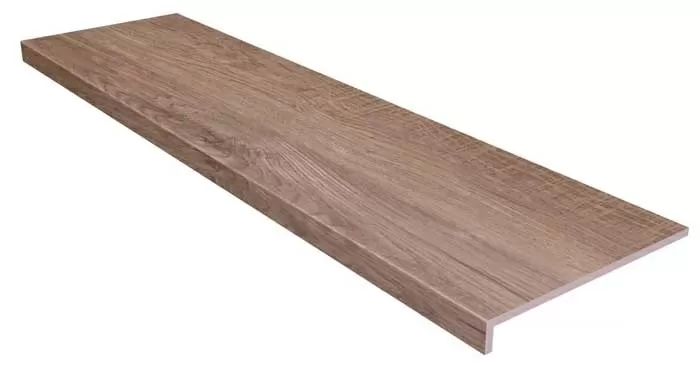 Клинкерная плитка 904634 Ступень фронтальная Ordesa Marron 31.5x120