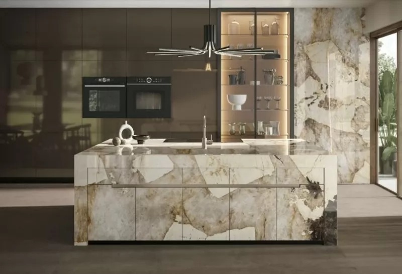 Керамогранит AFXW Marvel Crystal White Lappato 120x278