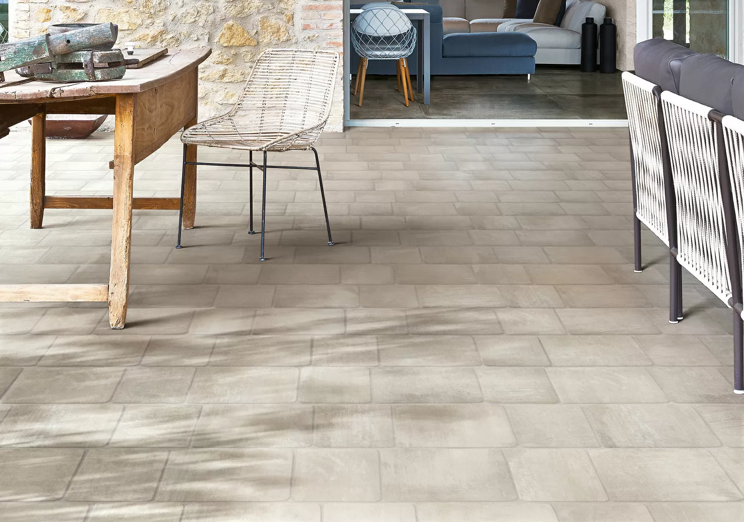 Керамогранит 757641 Matieres Sable Ret 6mm 120x280