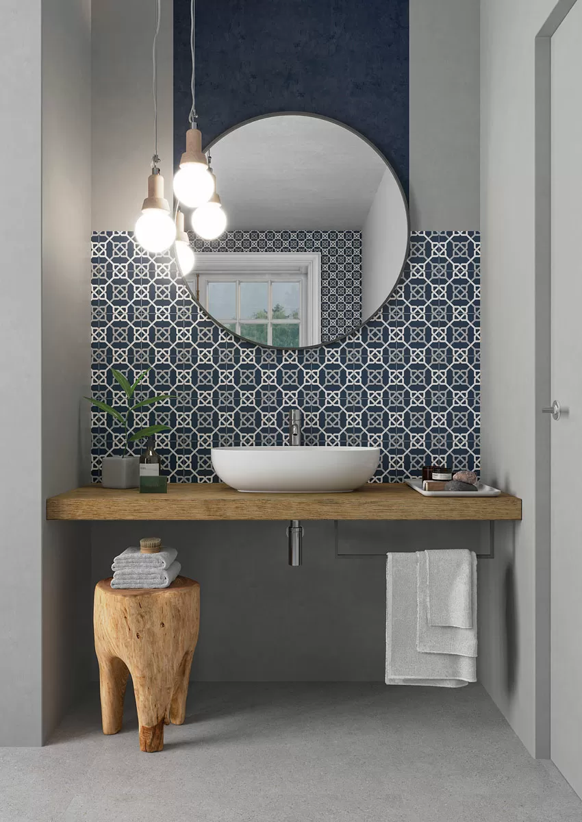Керамогранит Nautic Blue 33.15x33.15