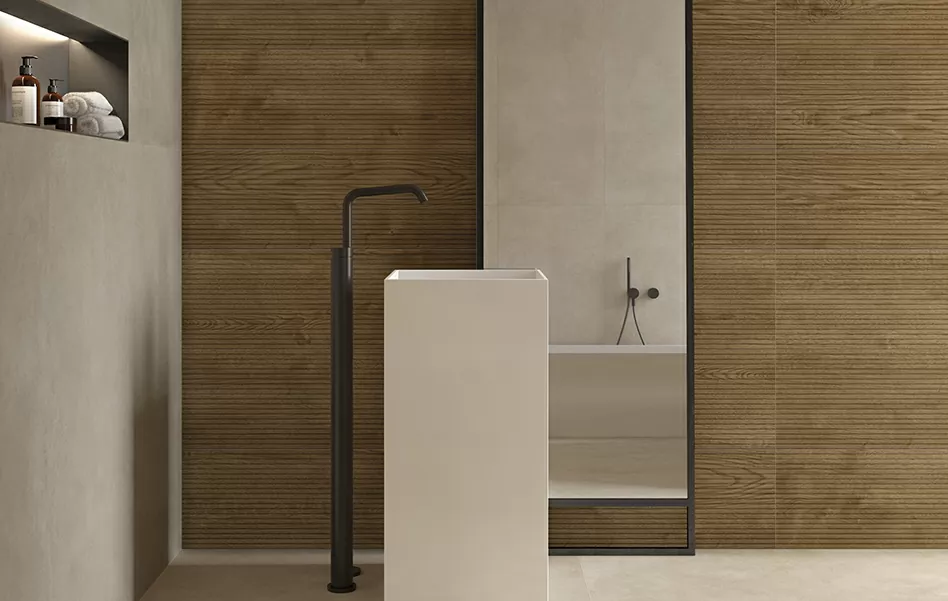 Керамогранит 9445 Natura Cru 19,5x120