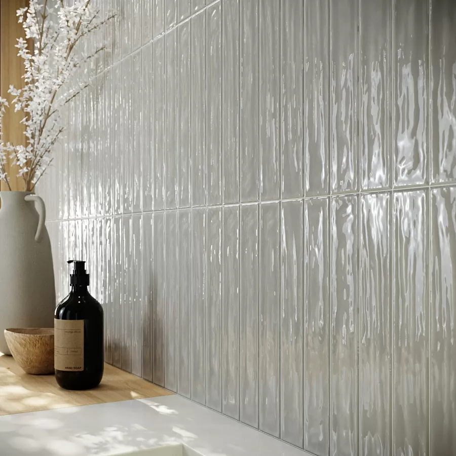 Плитка Ava Black Brillo 5x30