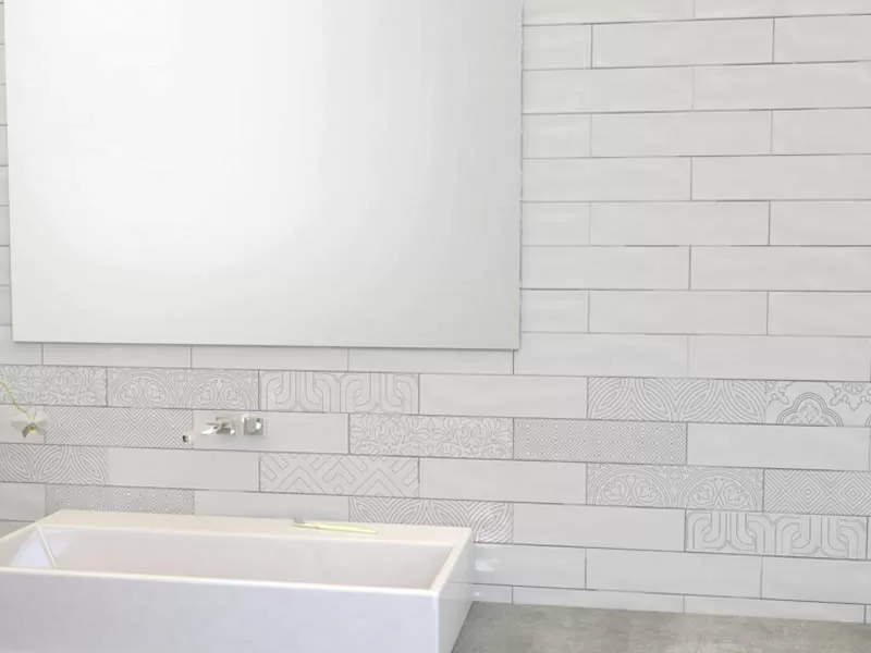 Плитка MAIOLICA GLOSS PEARL 7.5x30