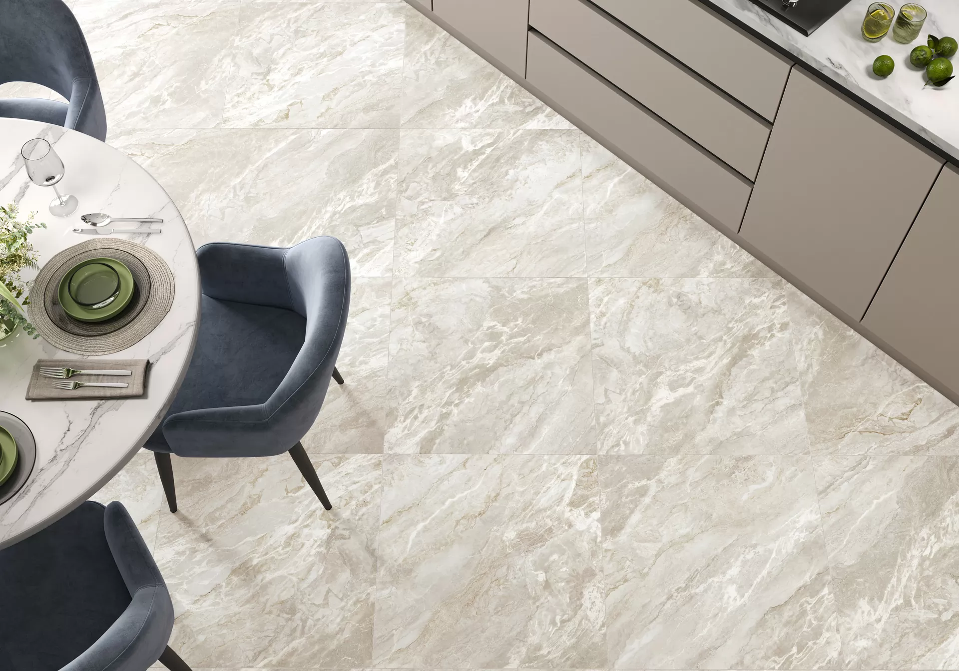 Керамогранит 6060CRB05 Corby Gris Sugar 600x600x9.5