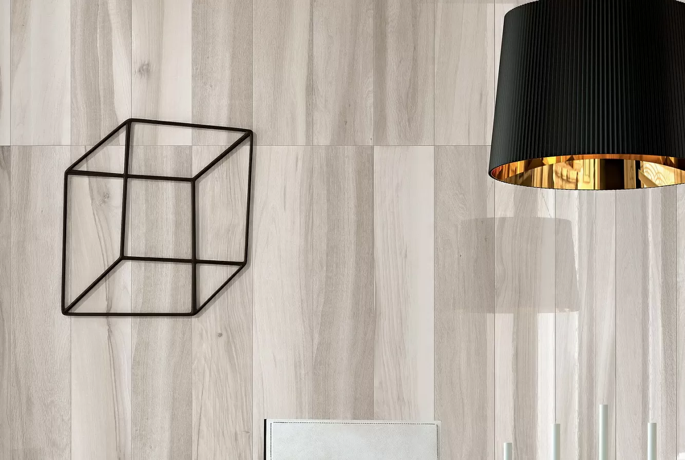 Керамогранит XW01L9 Maxiwood Living Rovere Bianco Lap Ret 15x90