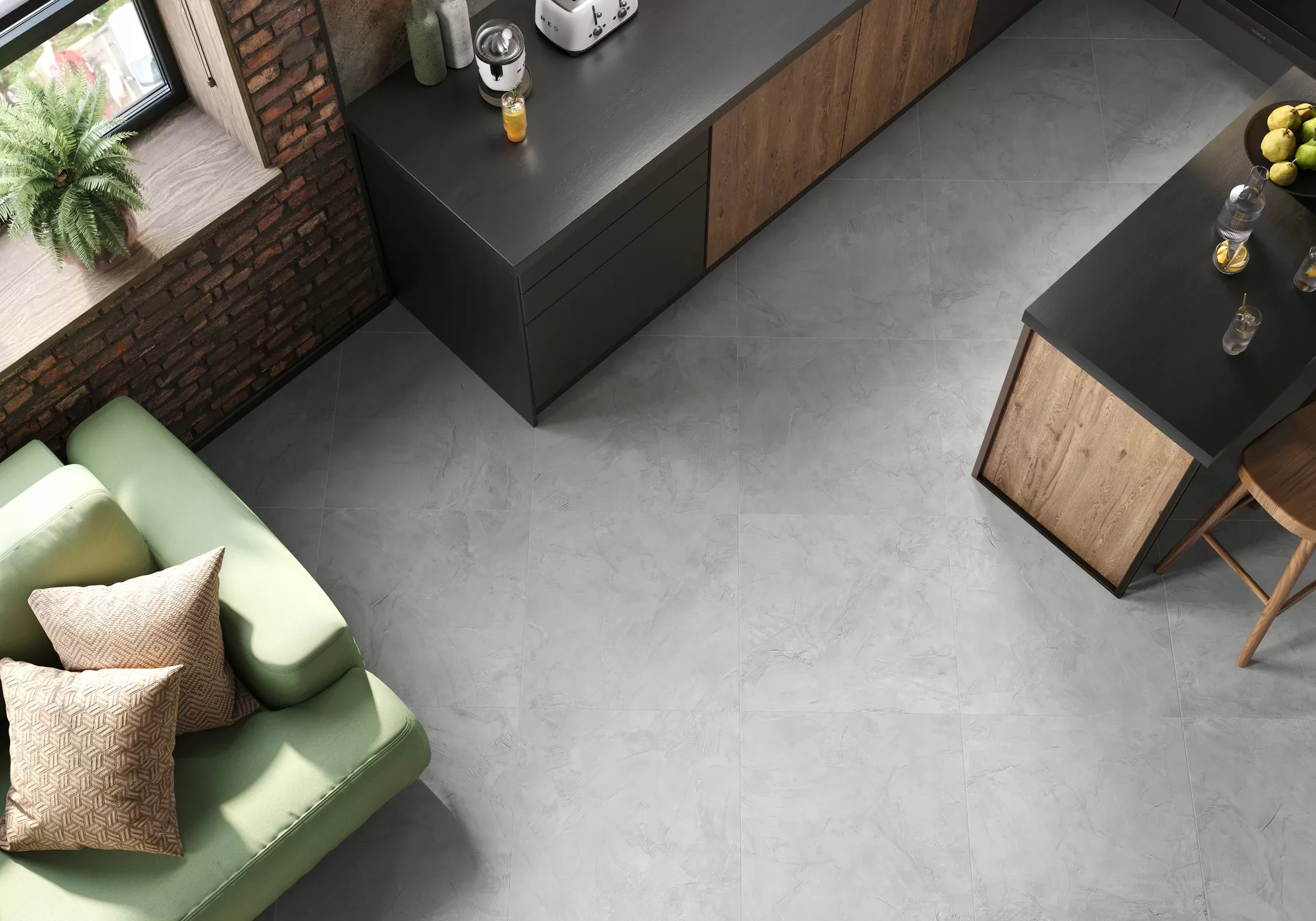 Керамогранит 60120ITO15 Intro Grey Sugar 600x1200x9.5