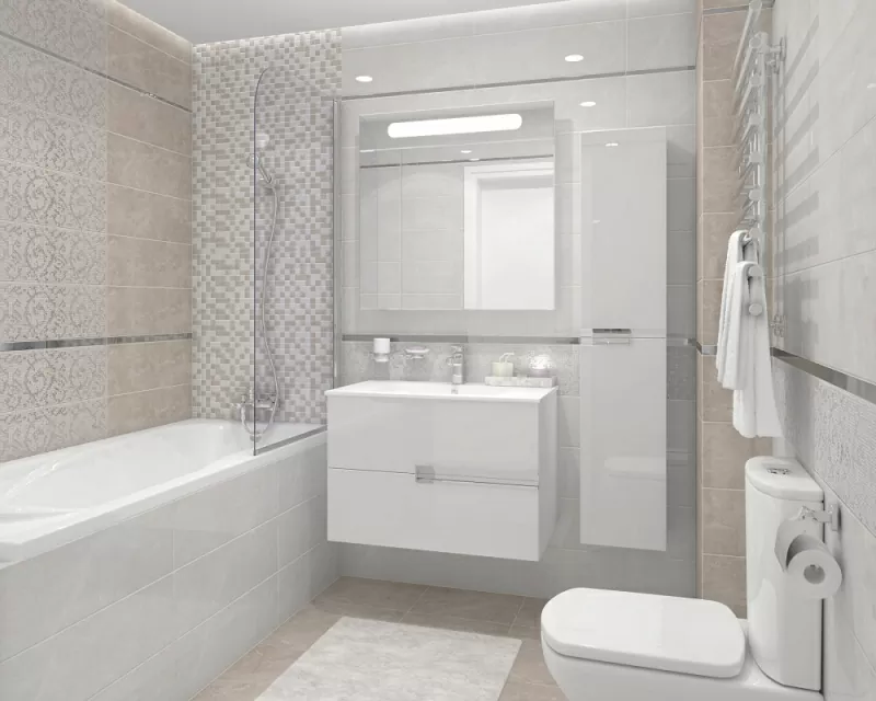 Плитка Декор Elektra Roma бежевый 20х60
