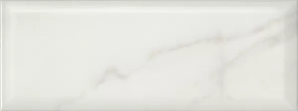 Плитка 15136 Сибелес белый грань 15x40