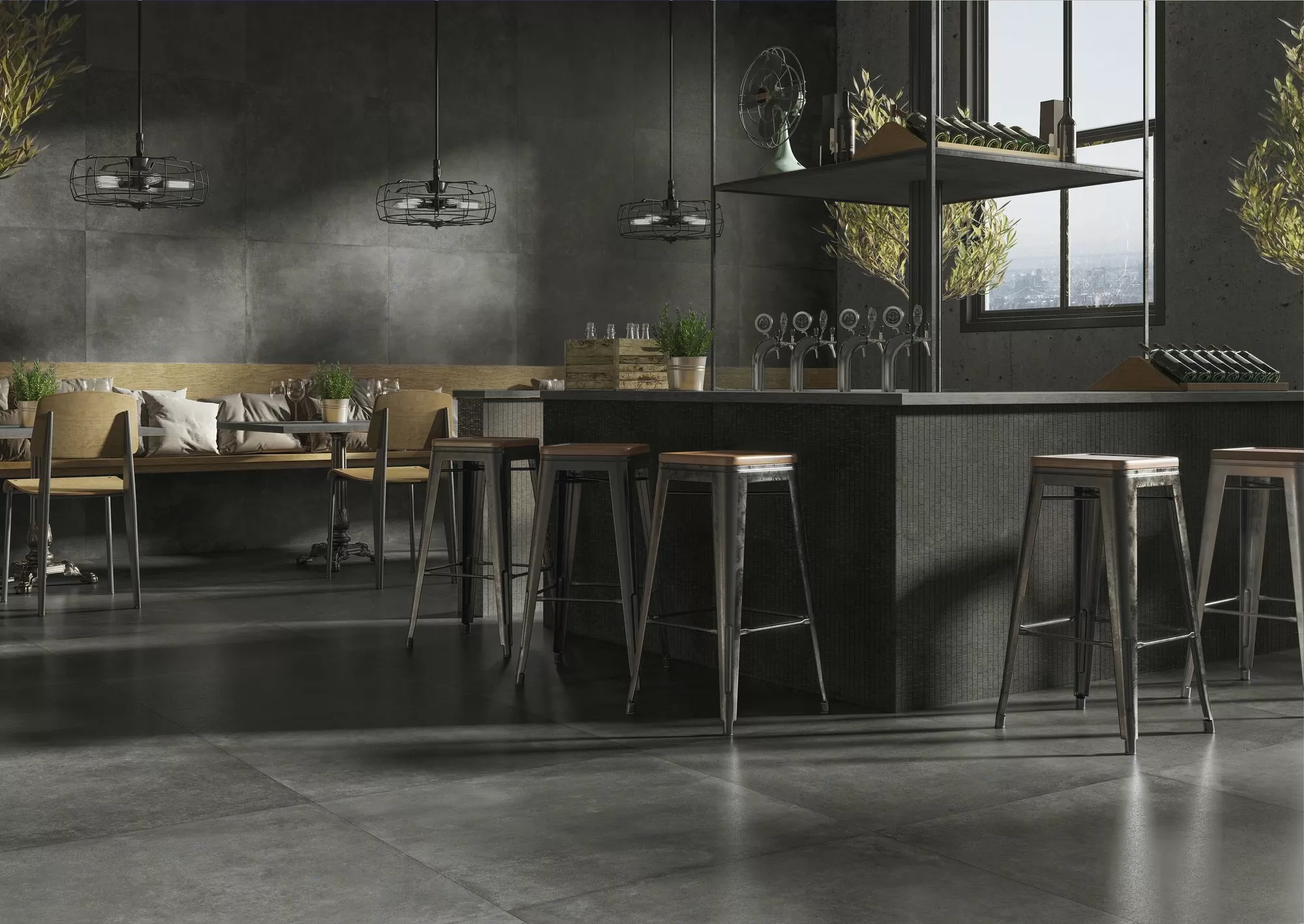 Керамогранит 120B005 Evo Coal Mat Rec 60x120