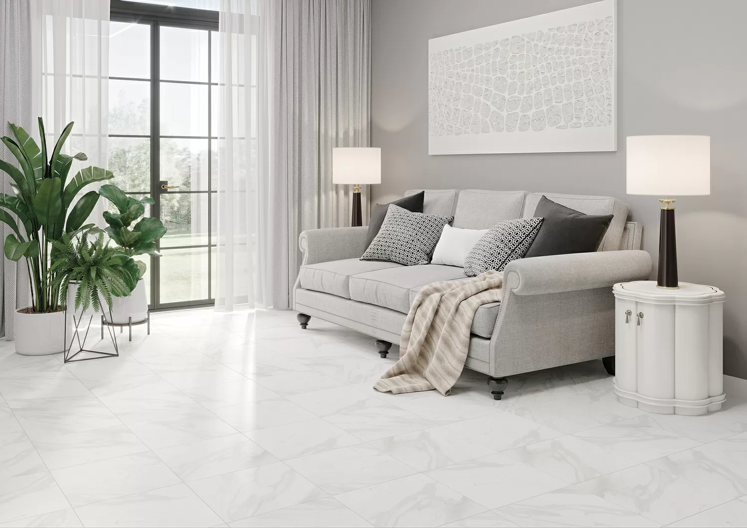Плитка RSL052 Royal Stone А белый 29,8x59,8