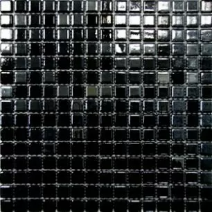Мозаика SP25-2007 Моноколор черный перламутровый 31.5x31.5