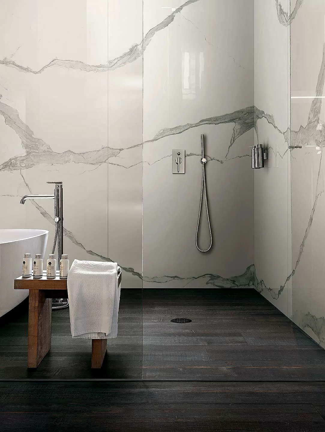 Керамогранит 757832 I Classici Statuario Soft Rett 6mm 120x280