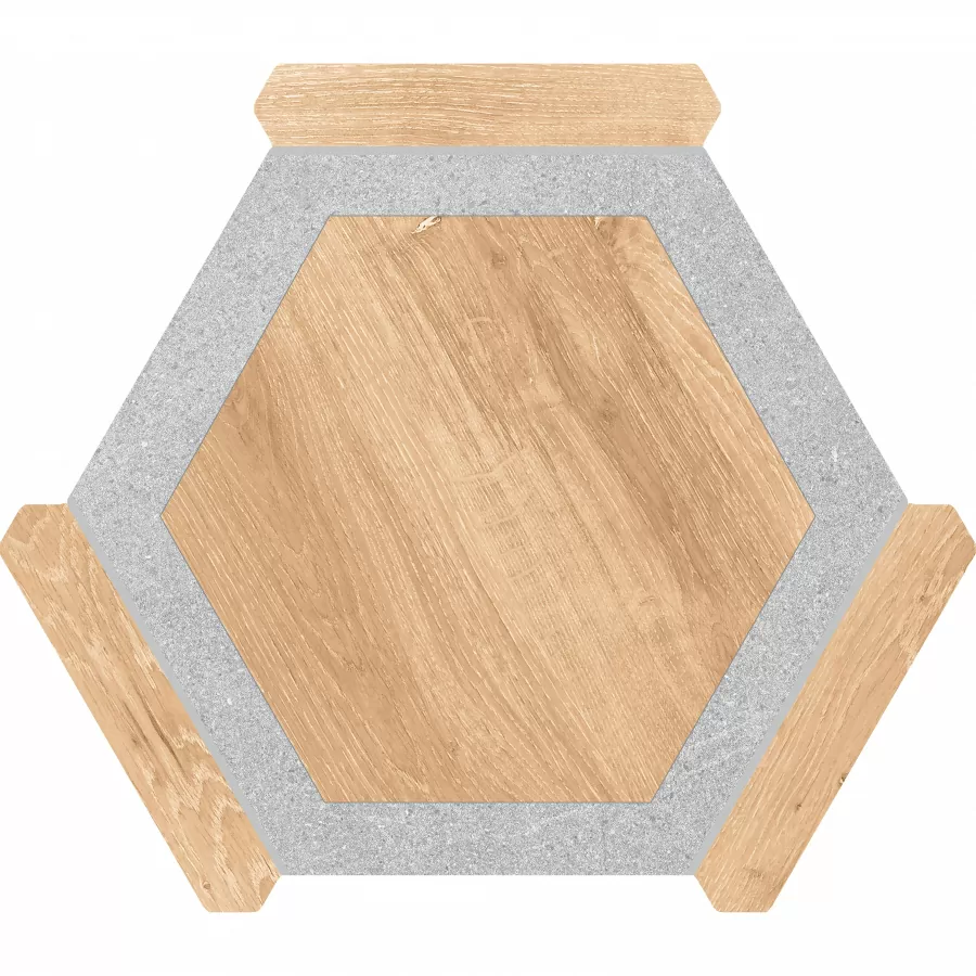 Керамогранит Oregon Haya Gris 22x25