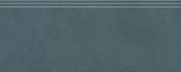 Плитка FMF019R Плинтус Чементо синий тёмный матовый обрезной 30x12