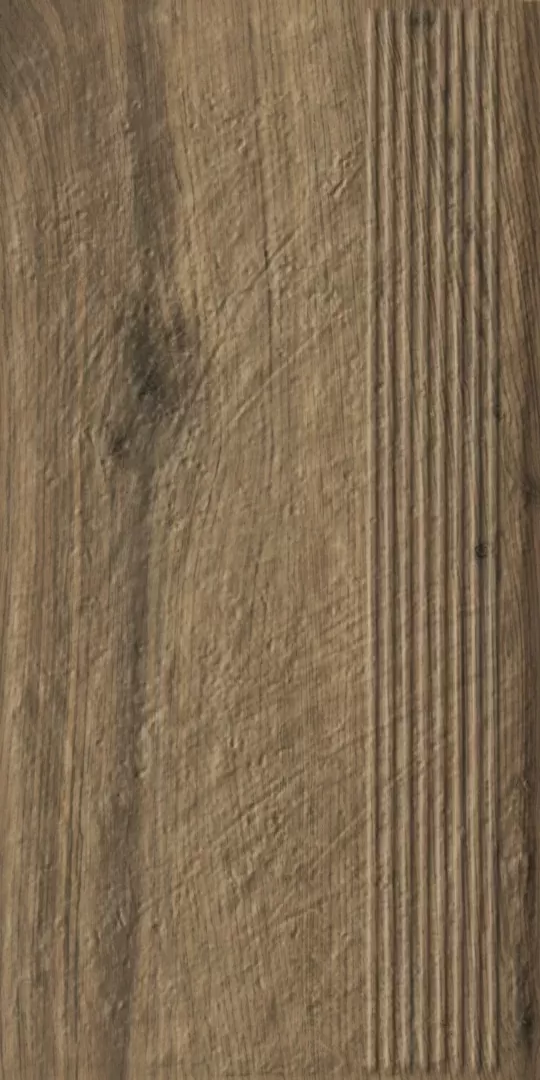 Клинкерная плитка Carrizo Wood Stopnica Prosta Struktura Mat 30x60