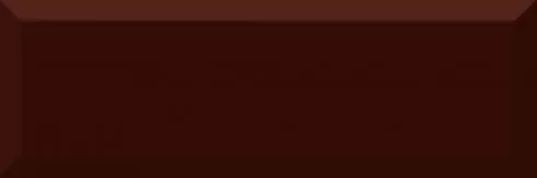 Плитка Biselado Brillo Marron 10X30