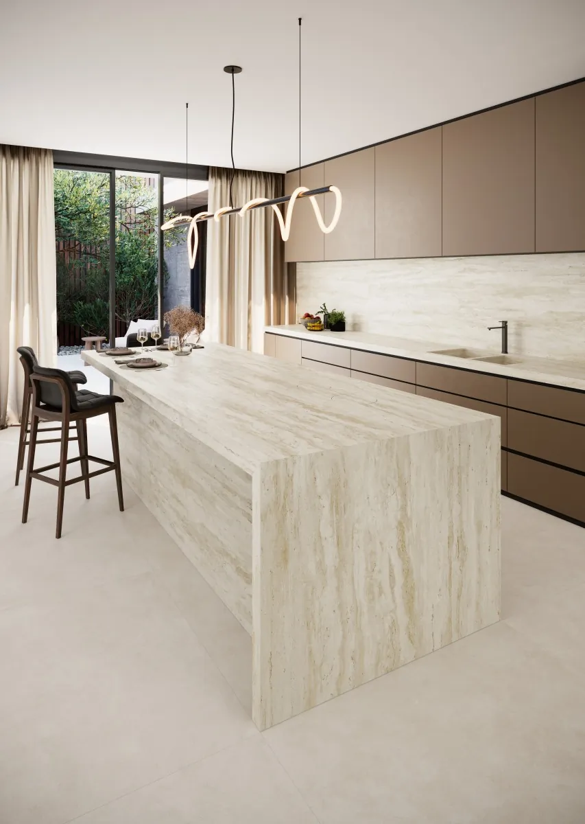 Керамогранит 78T338E Travertino Grey 5.6mm 120x278
