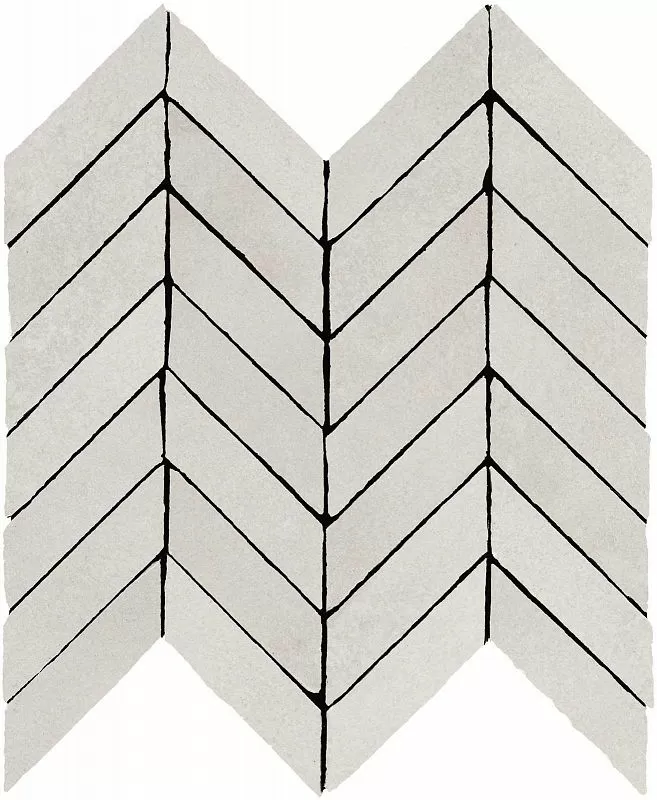 Мозаика M3SD Alchimia Mosaico Spina Grey 30x37