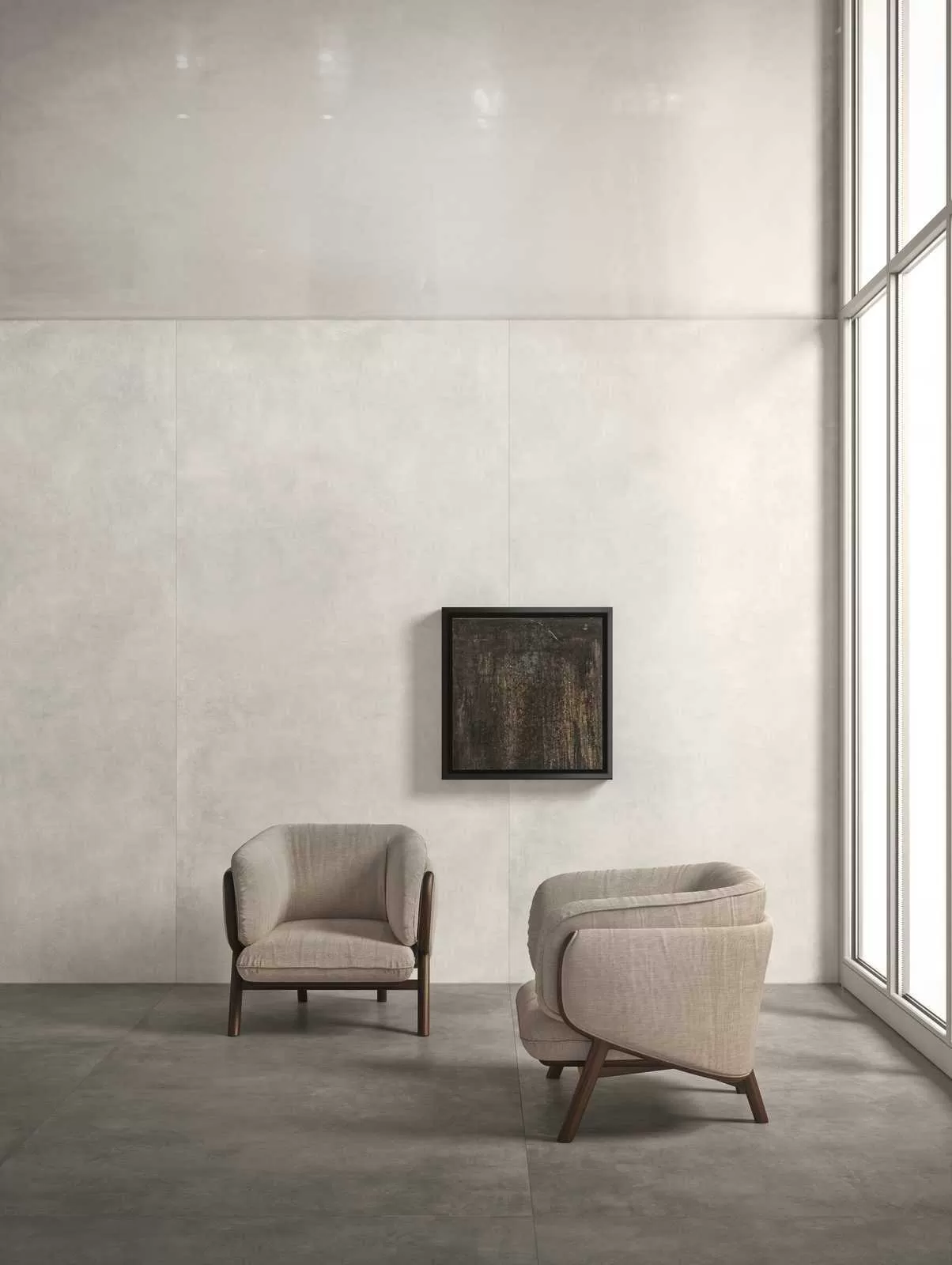 Керамогранит M383 Grande Concrete Look Crete Stuoiato 12mm 162х324