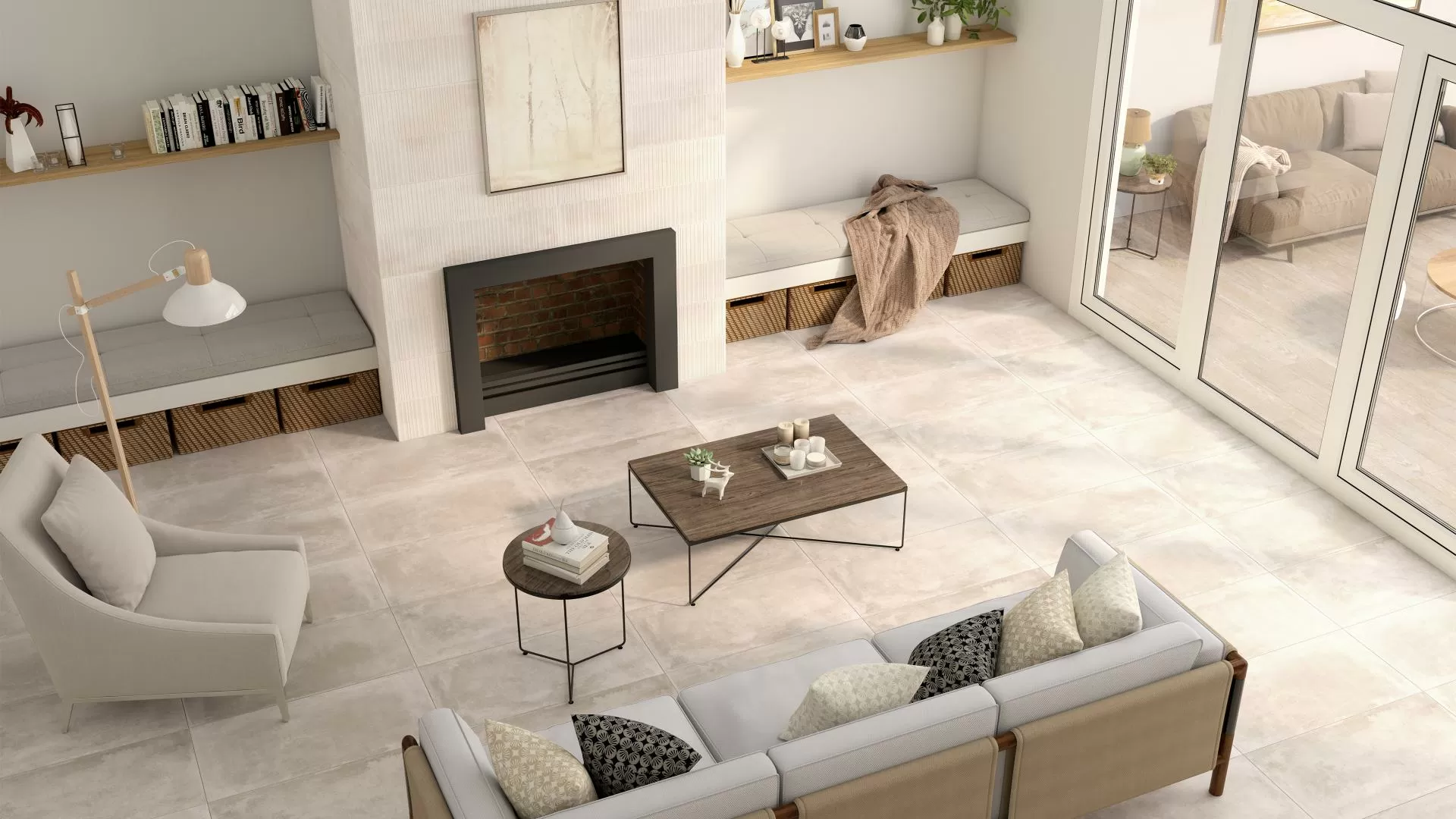 Керамогранит Es. Essen Ash Rect 60x60