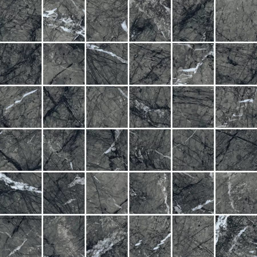 Мозаика 610110000735 Uffizi Black Mosaico 30x30