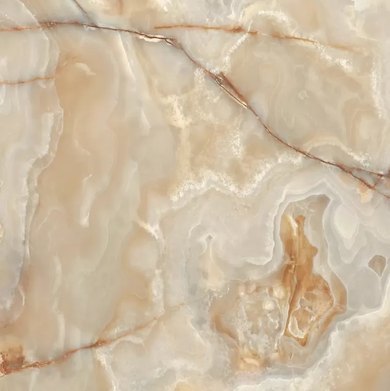 Керамогранит 765998 Onyx&More Golden Onyx Glossy Ret 6mm 160x160