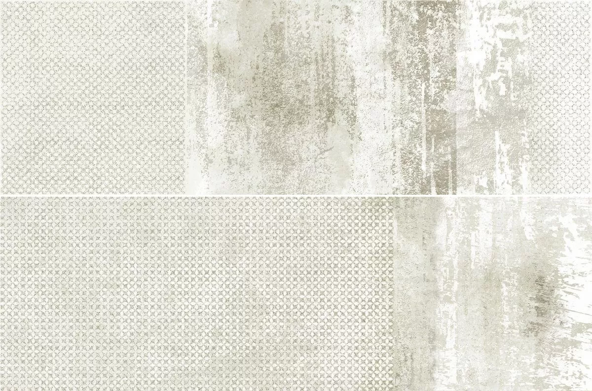 Плитка DEC.CONSTELLATION WHITE AB (set 2pzs) 50*75