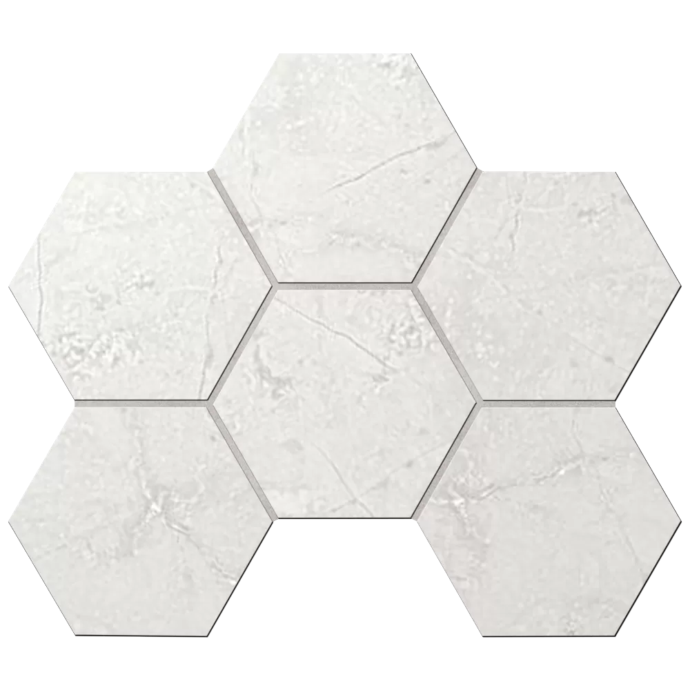 Мозаика Мозаика MA01 Marmulla Hexagon неполированная 25x28.5