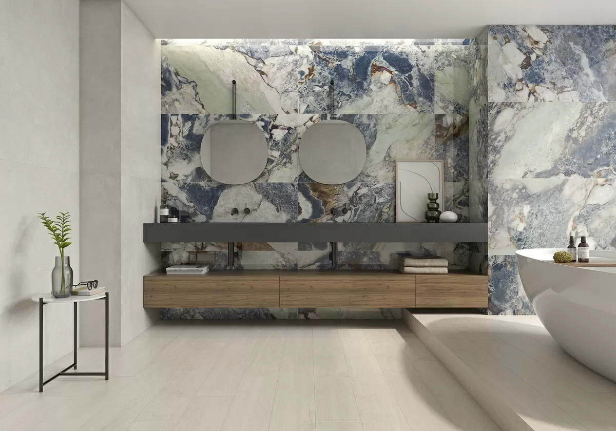 Керамогранит Greta Blue Super Polished 120x120