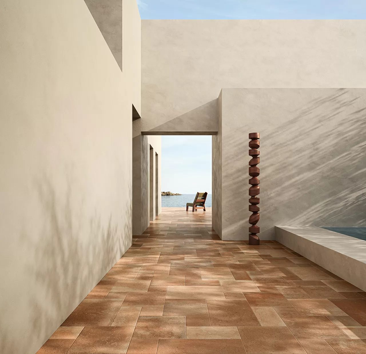 Керамогранит 1086528 Italica Modulare 39 Terra Dolce (комплект 2шт 20x20, 1шт 20x40, 2шт 40x40, 1шт 40x60,8)