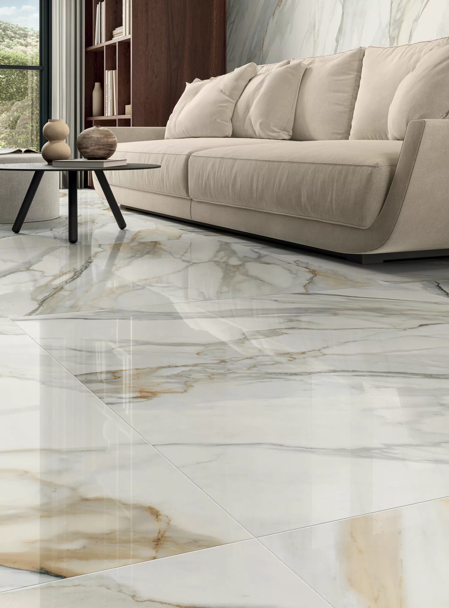 Керамогранит PZ6PE00 Perpetual Belvedere Dark Soft 6mm 120x278