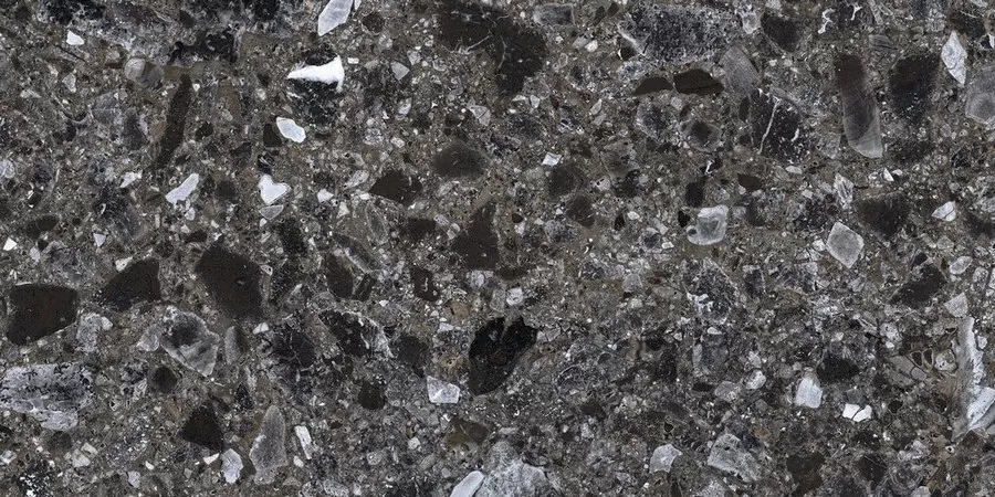 Керамогранит K-333/MR Terrazzo Dark Grey 300x600x9