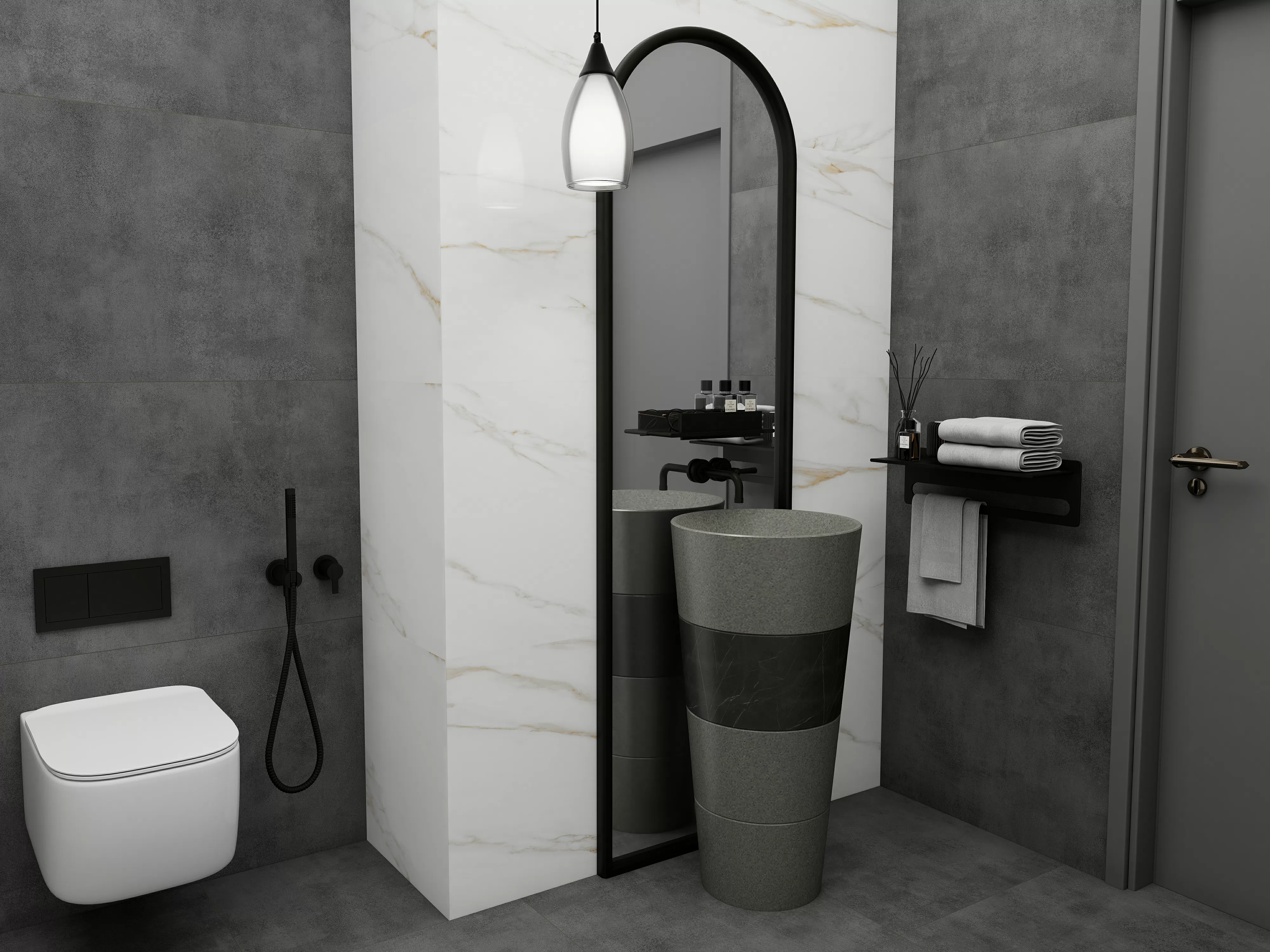 Керамогранит CN0H64M01 Concrete Gris Matt 60x60
