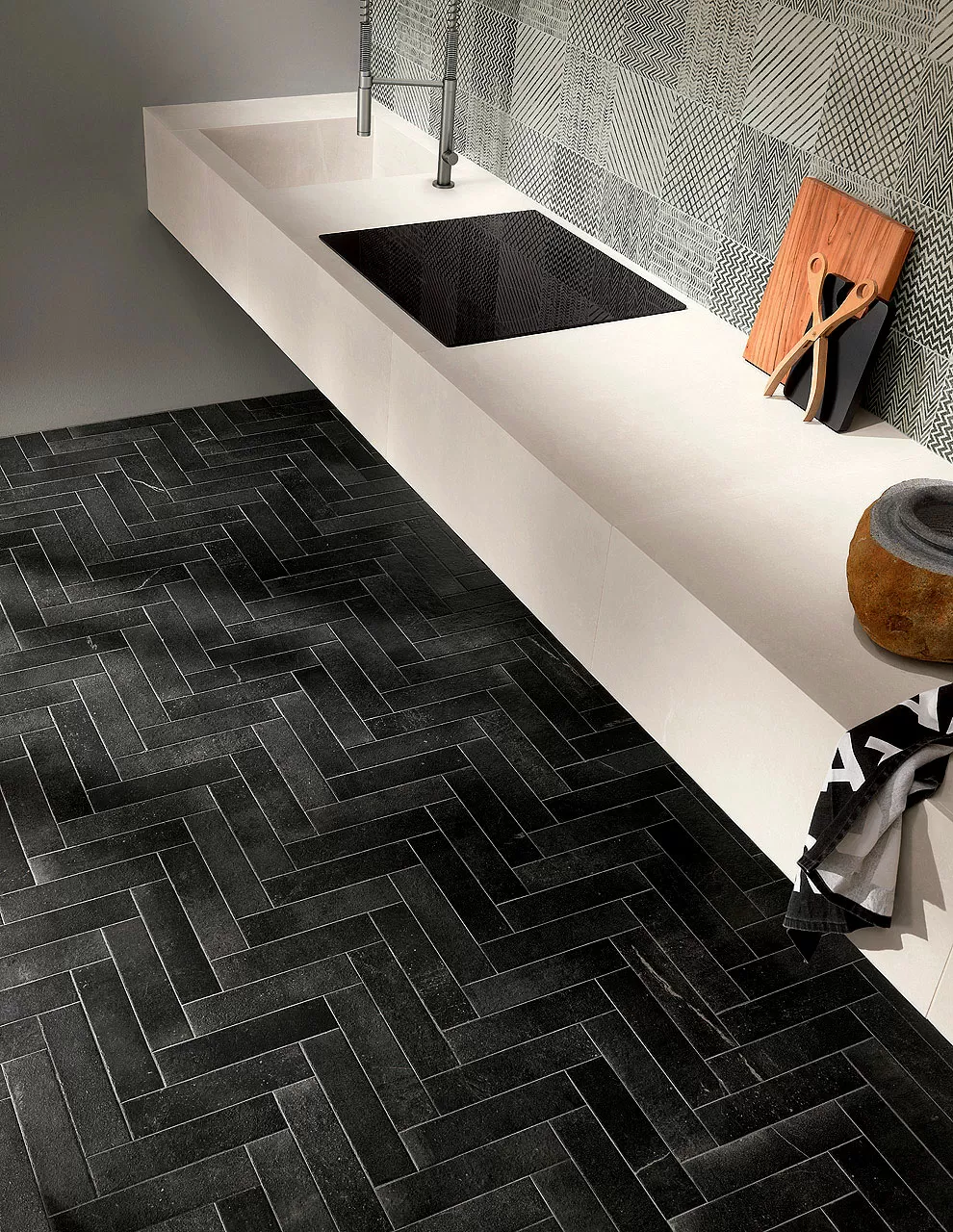 Плитка fRHI Maku Rock Grey 25x75