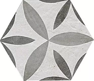 Керамогранит fOF1 Firenze Deco Esagono Fiore 21.6x25