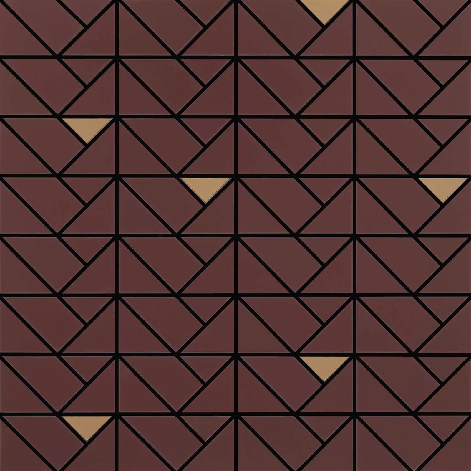 Мозаика M3J4 Eclettica Purple Mosaico Bronze 40x40