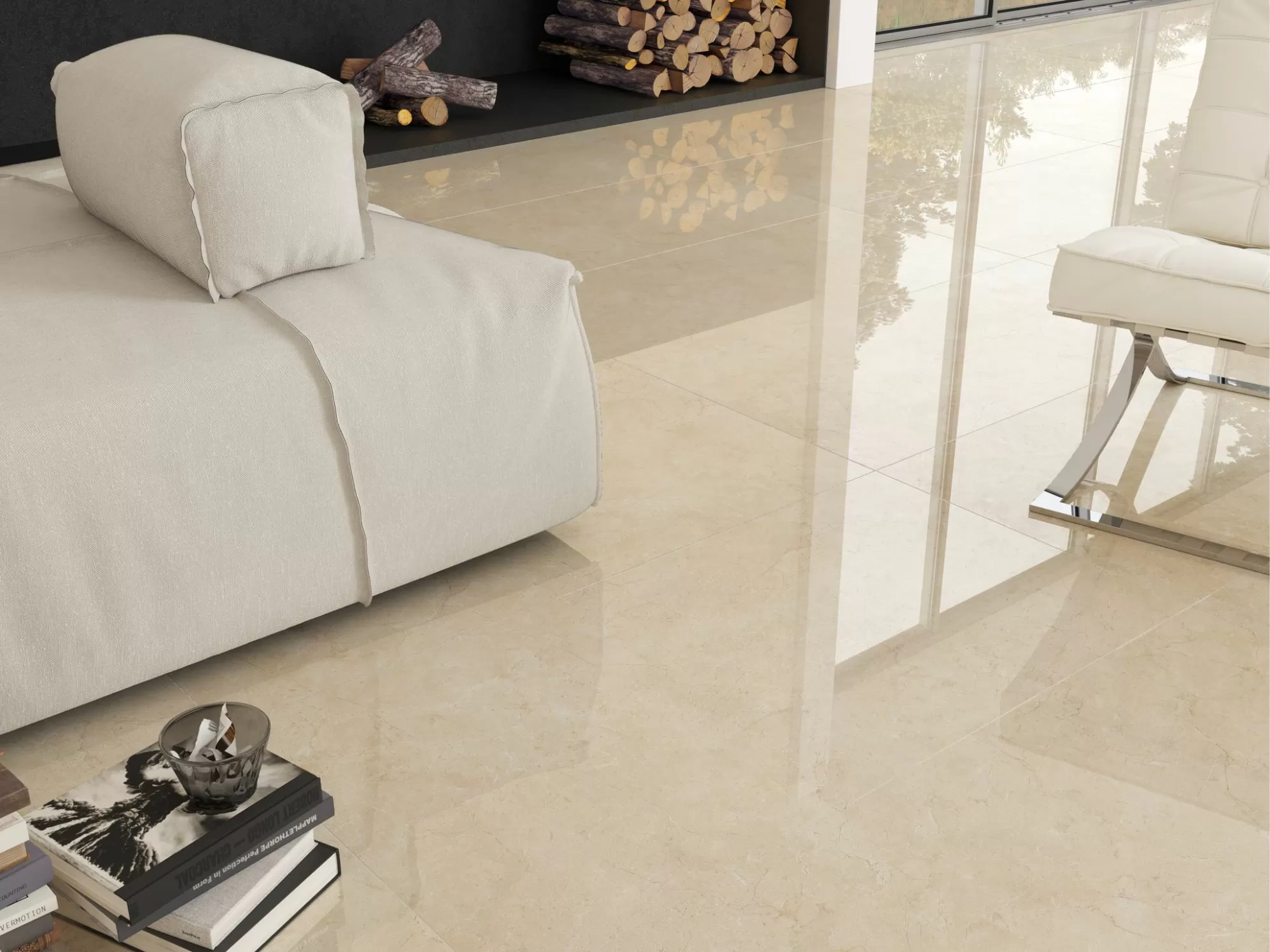 Керамогранит CREMA MARFIL MATE RECT. 60x60