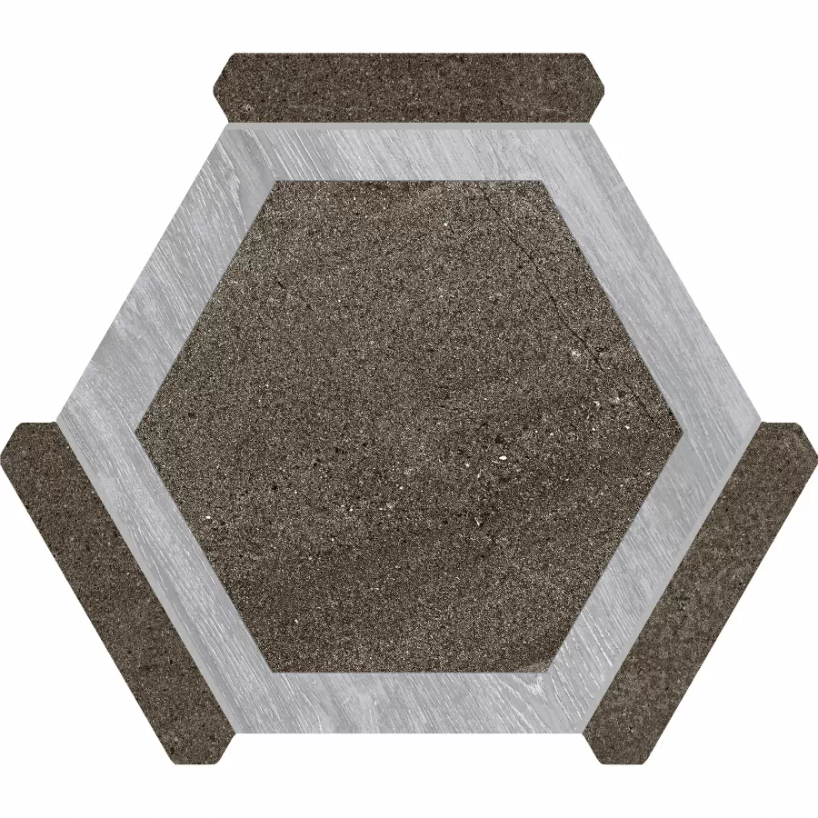 Керамогранит Oregon Grafito Gris 22x25