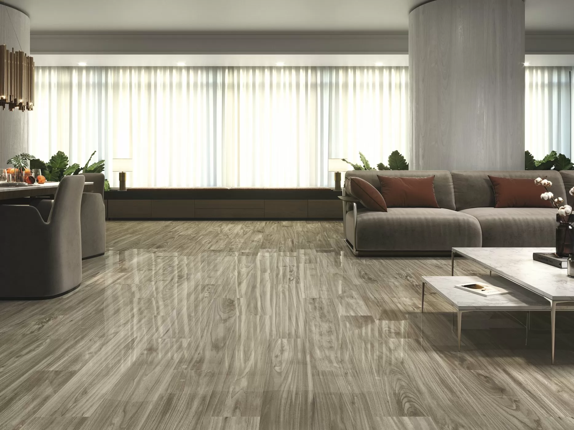 Керамогранит Spazio Sky Pulido R 20x120