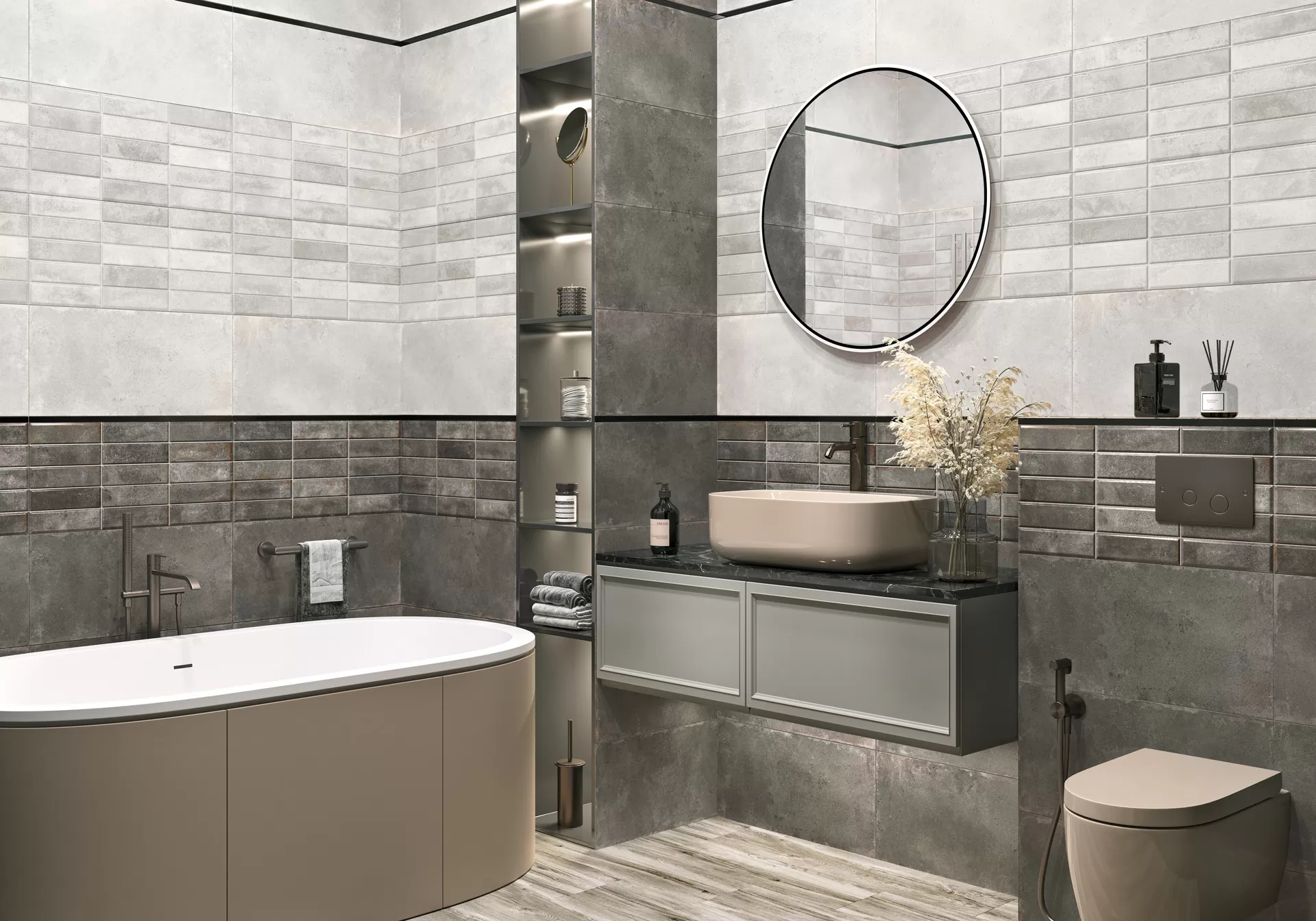 Плитка WT36ELR01 Elbrus Crema 300x600x9