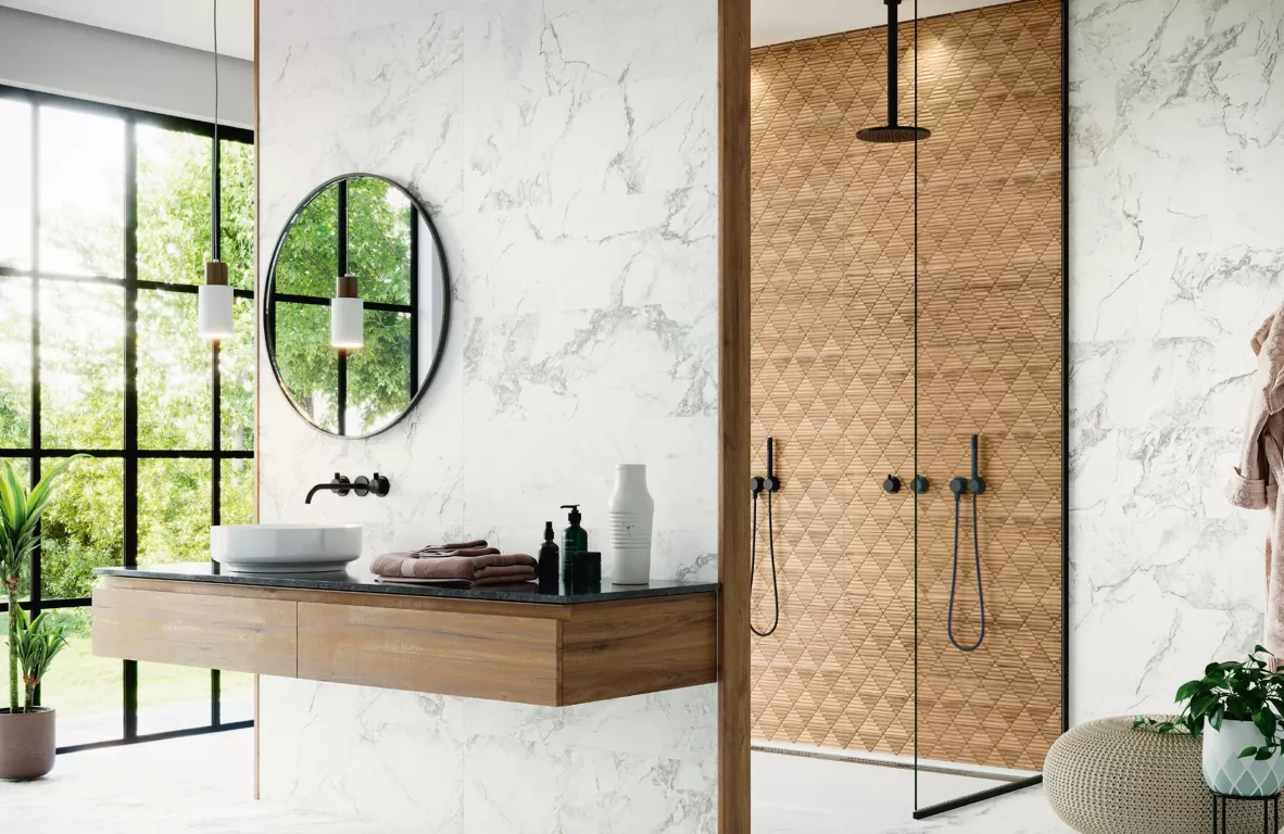 Плитка 9547 Iguazu White 30x90