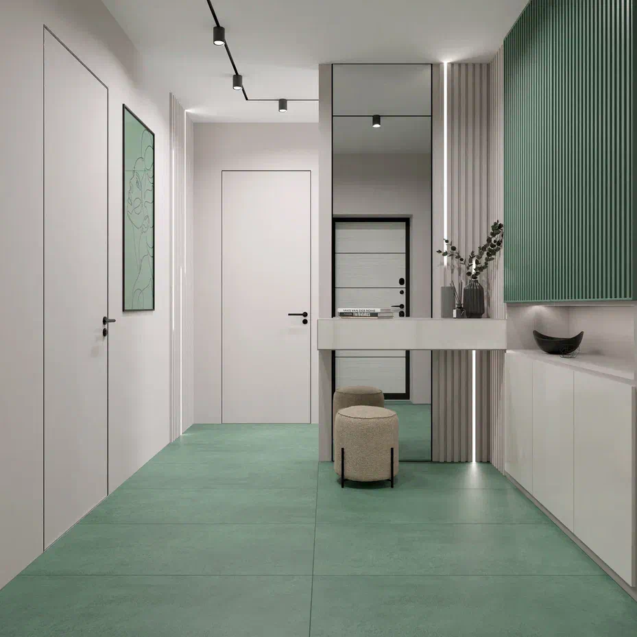 Керамогранит G007MR Artbeton Green Relief 120x60